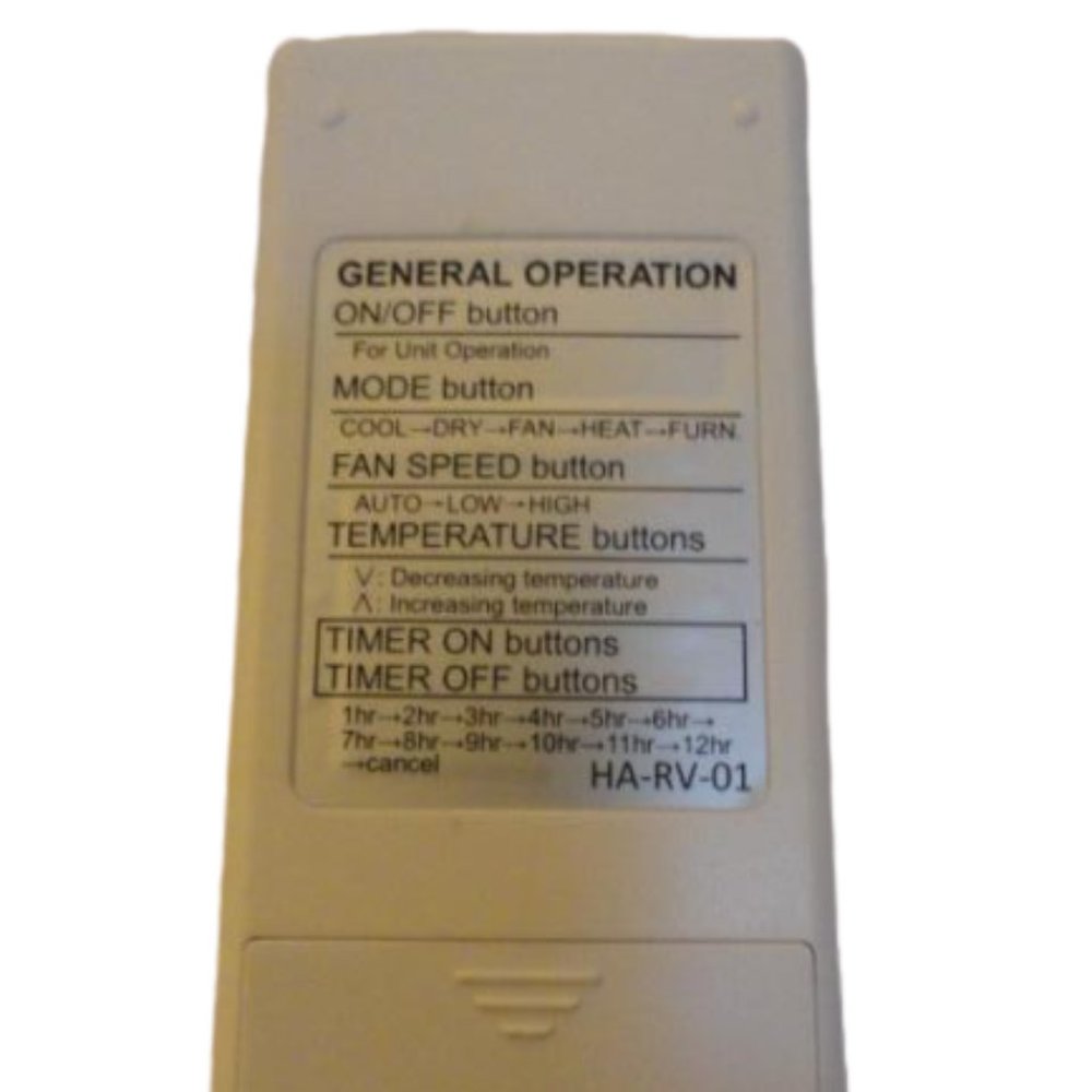 Carrier A/C Remote For Rv - Picture 4 of 4